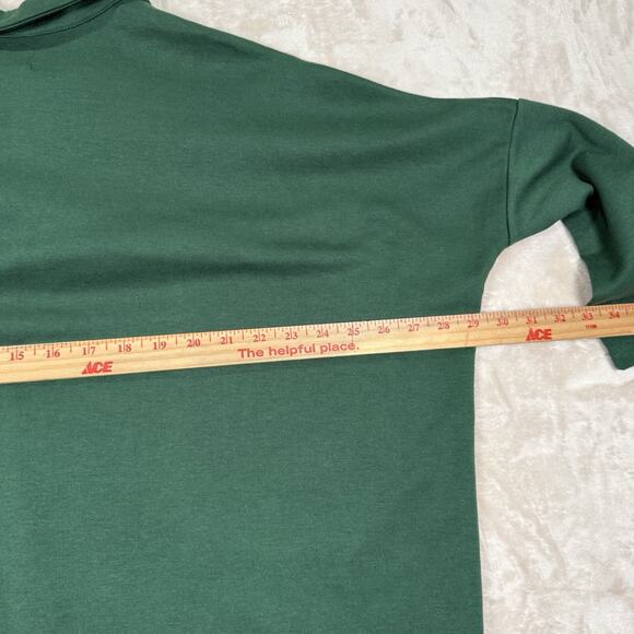 Tuckernuck Pomander Place Jaguar Green Easy Polo Swing Sweatshirt Size M / L - Picture 6 of 8